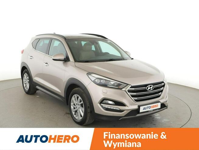 Hyundai Tucson 2.0d Automat 4WD Premium Panorama Grzana Wentylowana Skóra Navi Kamera