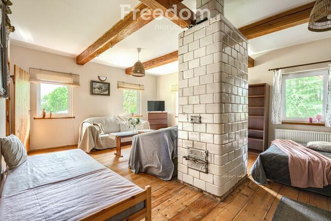 Dom z duszą nad jeziorem Siemianówka