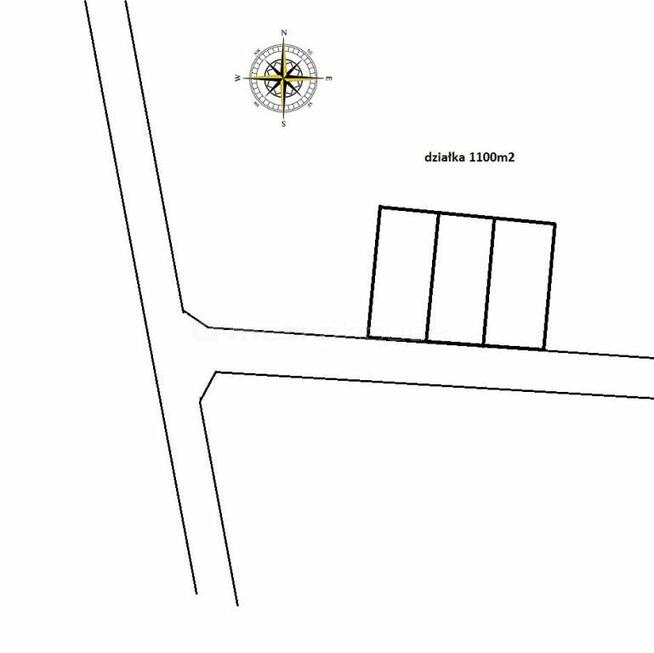 Działka 11 a, blisko jeziora Jamno.