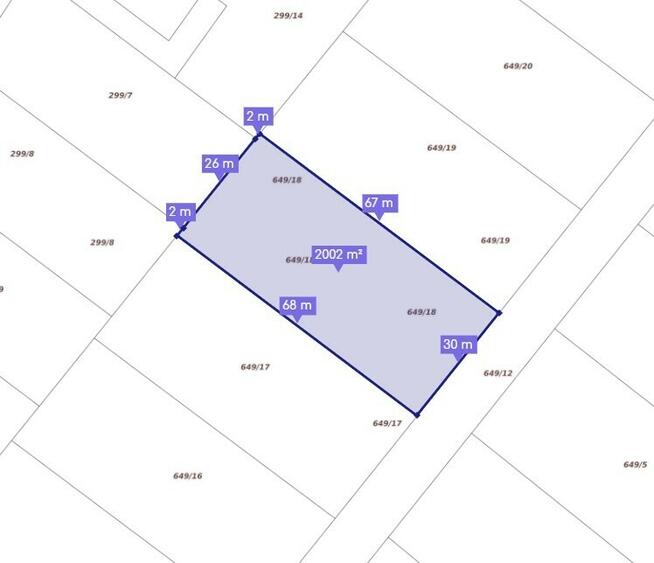 Działka Gotowa pod budowę.