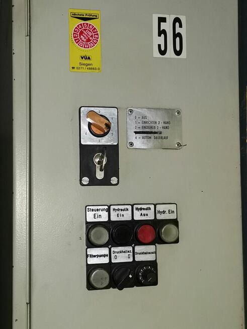 Sprzedam prasę kolumnową: MÜLLER WEINGARTEN CEZ 63.5.20