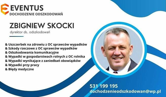 Dochodzenie odszkodowań. Odszkodowania Elbląg.