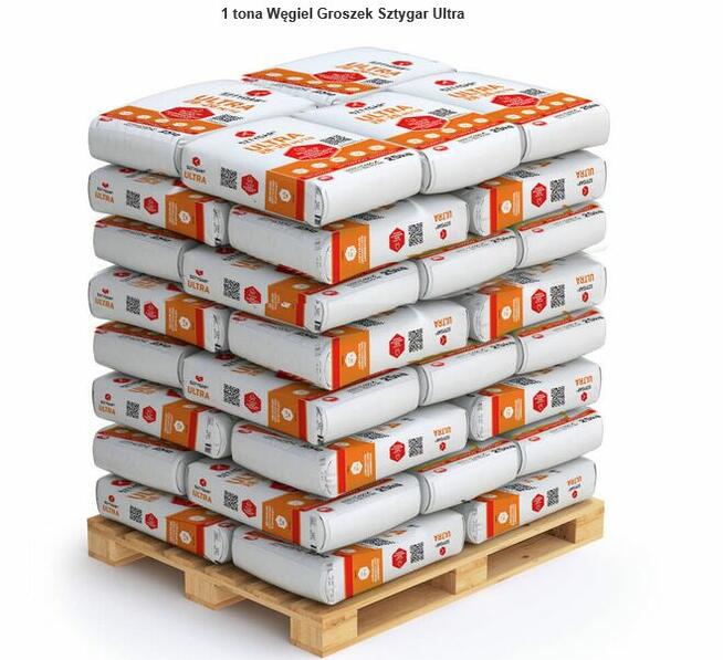 Skład Opału -Ekogroszek Sztygar Ultra 28MJ/kg 1380 /1 T