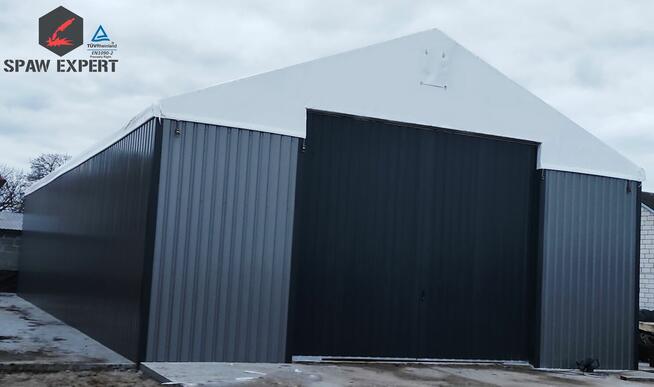 Hala namiotowa, magazyn całoroczny