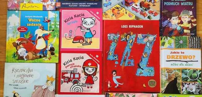Zestaw książek dla dzieci 20 sztuk