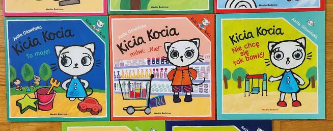 Zestaw książek Kicia Kocia Anita Głowińska