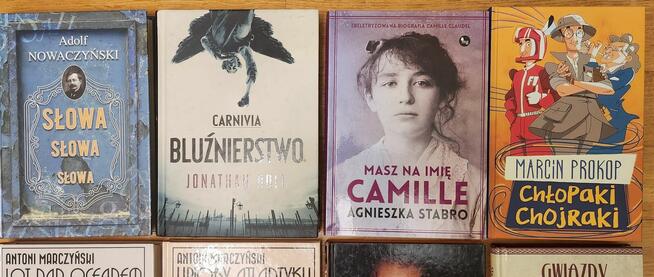 Zestaw 22 książek różnych autorów