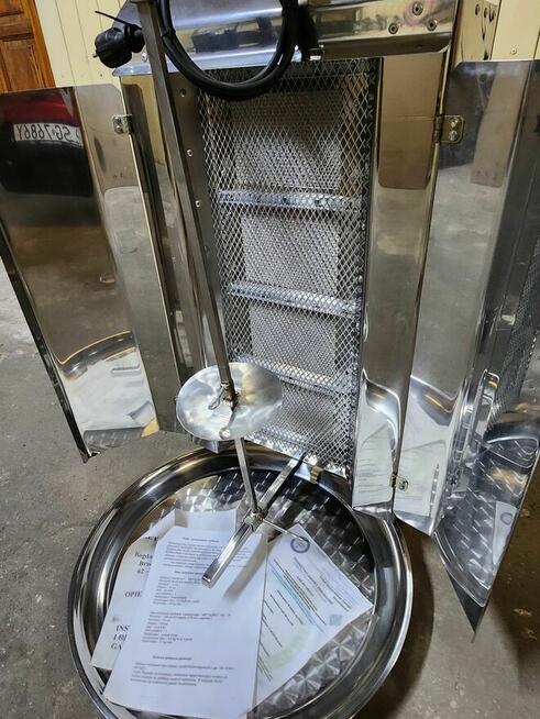 Gazowy opiekacz do kebaba