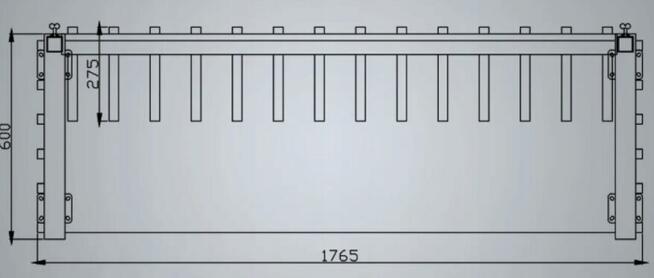 Wózek lakierniczy platforma