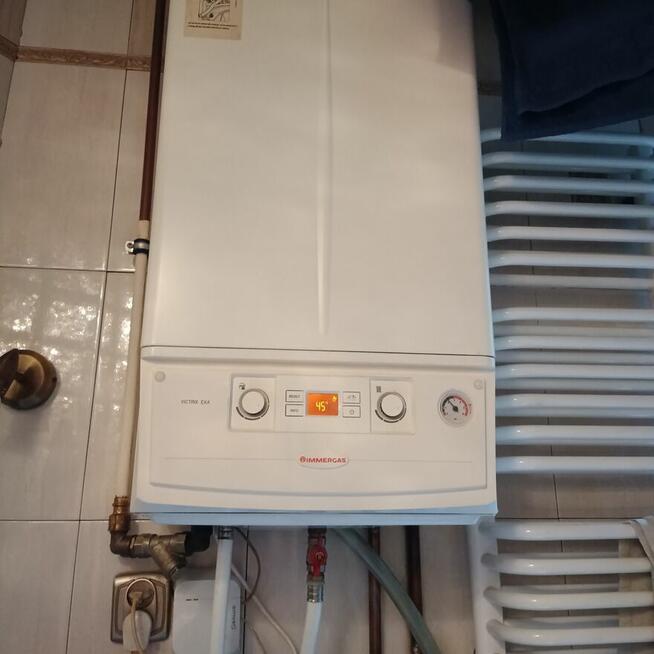 Dwufunkcyjny kocioł gazowy Immergas