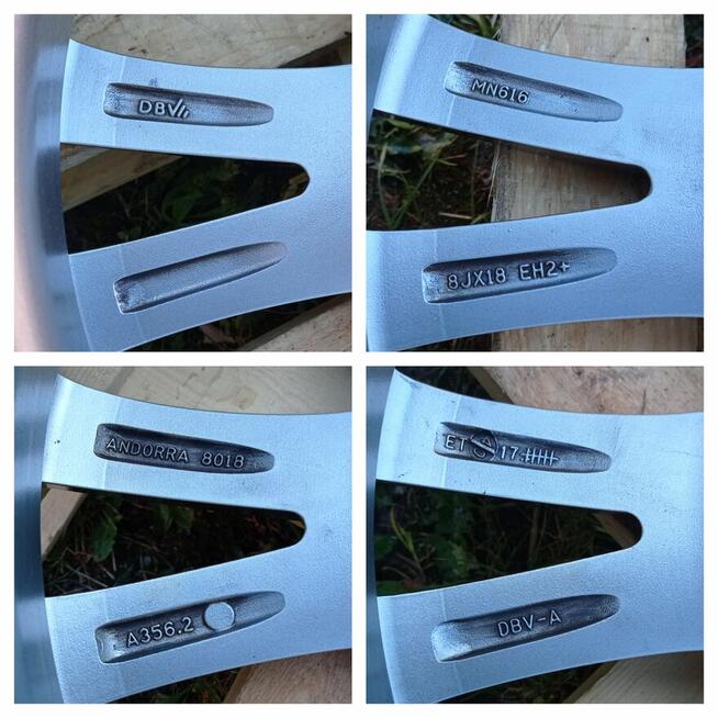 Felgi Koła Aluminiowe 245/40/R18 NEXEN 6.5mm 5x112 VW SKODA