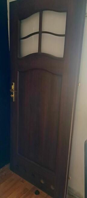 Drzwi drewniane z ościeżnica 2pary drzwi plus 1 ościeżnica