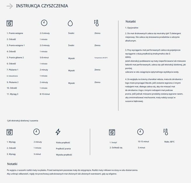 Mata zewnętrzna z logo nadrukiem dowolny wymiar