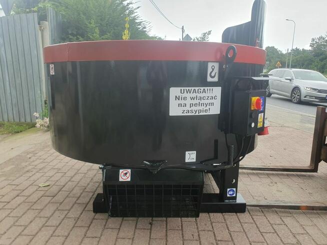BETONIARKA Elektryczna 1200 Dwa zsypy /PRODUCENT