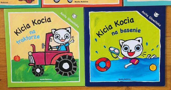 Zestaw książek Kicia Kocia Anita Głowińska
