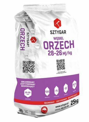 Skład Opału -Ekogroszek Sztygar Ultra 28MJ/kg 1380 /1 T