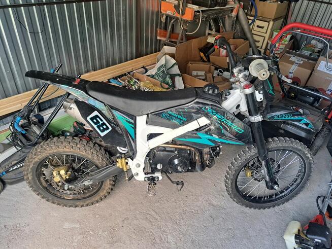 Na sprzedaż cross KXD 125 automat – uszkodzony regulator nap