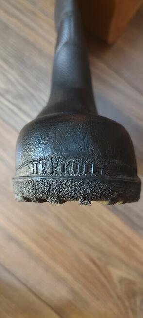 Nowe buty strażackie, robocze skórzane Herkules