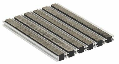 Sztywna wycieraczka mata aluminiowa techniczna Romat Reverse