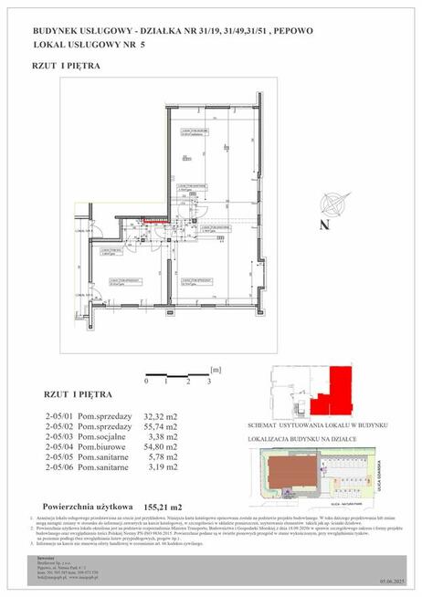 Lokal usługowy 155 m2 - super lokalizacja, Pępowo ul.Gdańska
