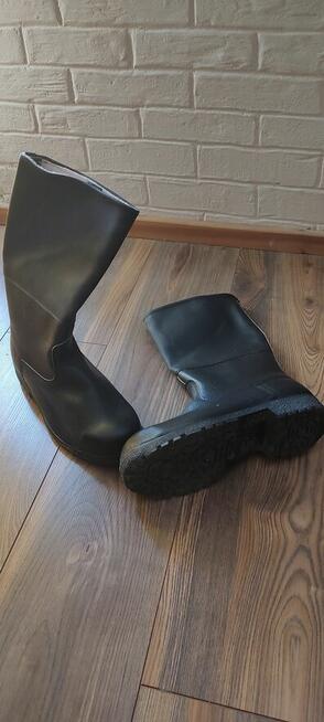 Nowe buty strażackie, robocze skórzane Herkules