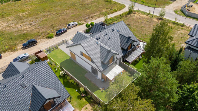 Zaścianki * Elegancki dom w zabudowie bliźniaczej