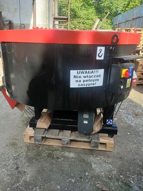 Mieszalnik/Betoniarka, Elektryczny z falownikiem 1200 L/Prod
