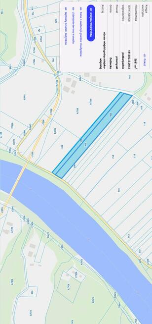 Działka Rolna Sielnica 87 arów blisko Sanu