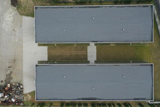 Nowe hale 1960 m² z dojazdem – Rzegnowo (Koncepcja 2)