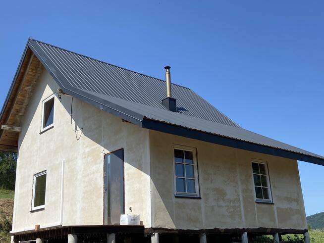 Ekologiczny dom w Bieszczadach