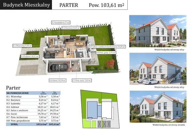 Dom Pietrzykowice gm. Kąty Wrocławskie, Kasztanowa