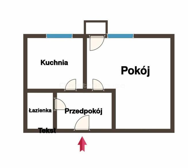 Mieszkanie z balkonem na 1 piętrze - os. Janek