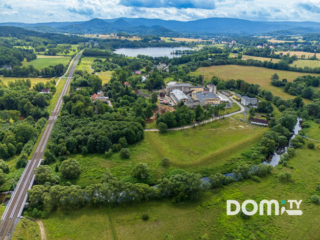 Działka inwestycyjna Dąbrowica gm. Mysłakowice,