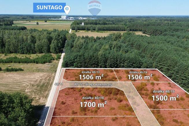 Działka budowlana 1,5km od Suntago Wręcza