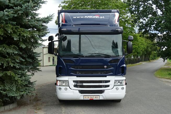 Scania P 250 Euro 6 firanka winda klapa przebieg udokumentowany Sprowa