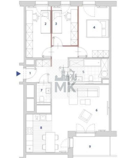 Mieszkanie Kraków Kraków-Krowodrza, Bronowice, Wizjonerów