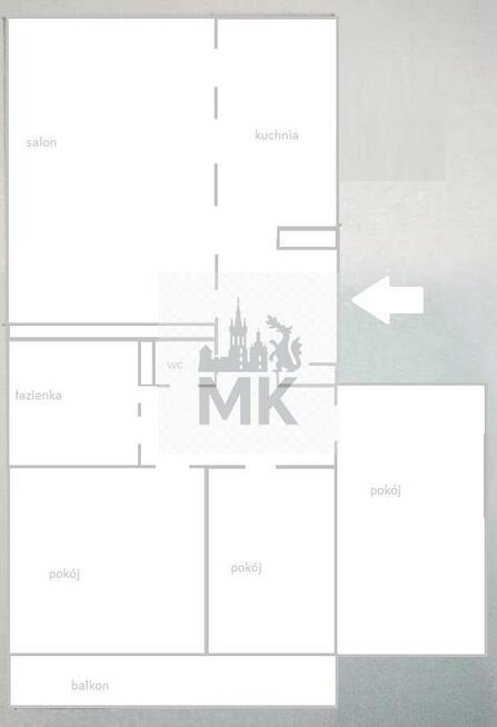 Mieszkanie Kraków Kraków-Podgórze, Bieżanów-Prokocim, Jana Kurczaba