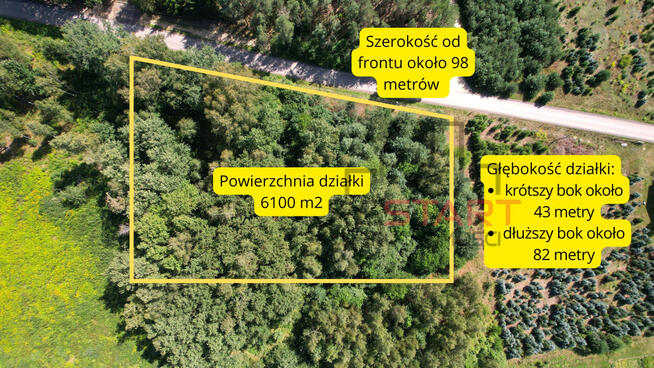 Działka inwestycyjna Zboiska gm. Radziejowice,