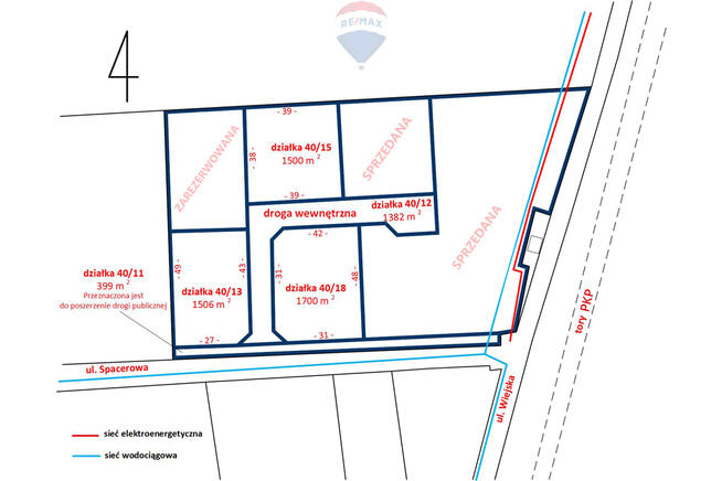 Działka budowlana 1,5km od Suntago Wręcza