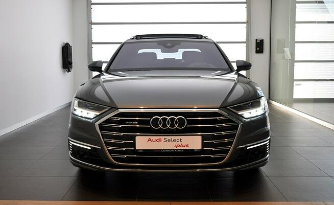 Audi A8 60TFSIe Quattro LANG MatrixHD B&O Kamery360 OśSkrętna TempomatACC TV