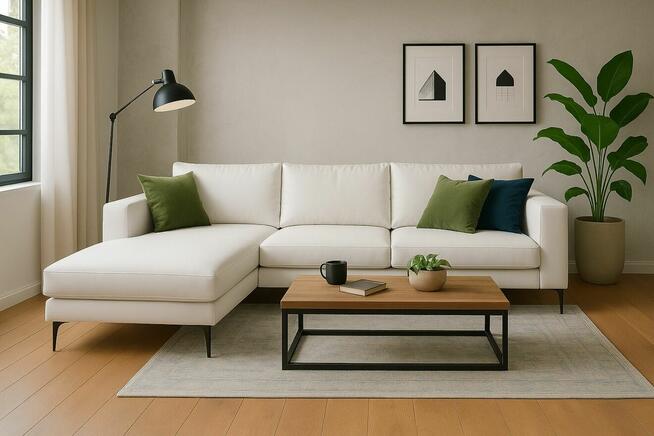 Cloud mini - narożnik premium ze skóry