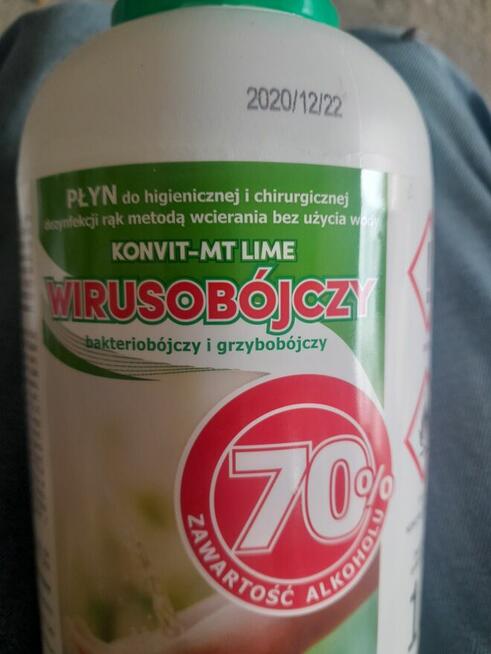 Sprzedam płyn Konvit MT Lime 1l i mydło w płynie H615 Voight