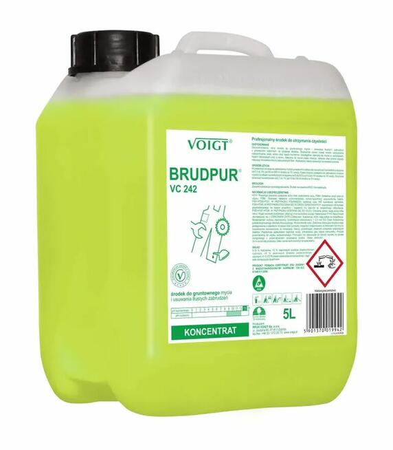 BRUDPUR VC242 do gruntownego mycia i usuwania tłustych zabru