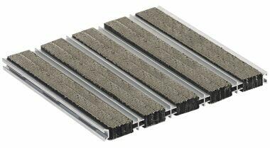 Sztywna wycieraczka mata aluminiowa techniczna Romat Reverse