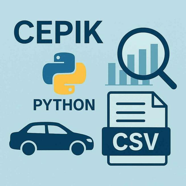Dane z CEPiK - raporty CSV/Excel na zamówienie