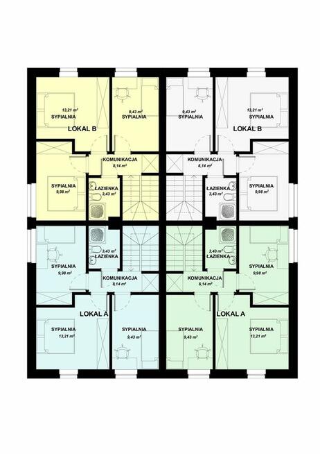 WILKOWICE - funkcjonalne apartamenty 2-poziomowe z działką