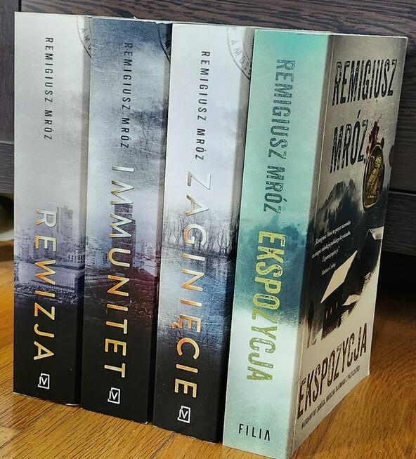 Zestaw 4 książek Remigiusz Mróz