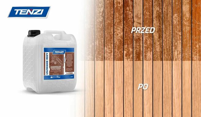 TENZI USUWANIE RDZY - Płyn do usuwania rdzy - 5L