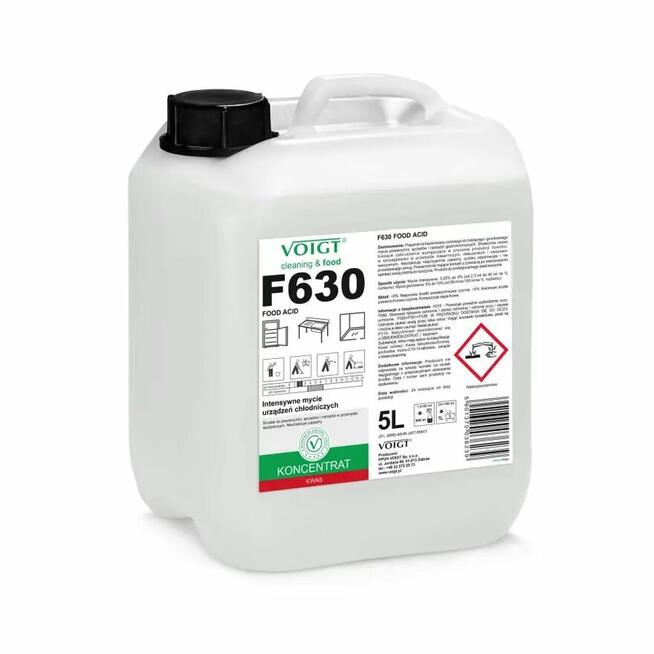 F630 FOOD ACID 5L Środek do mycia urządzeń chłodniczych