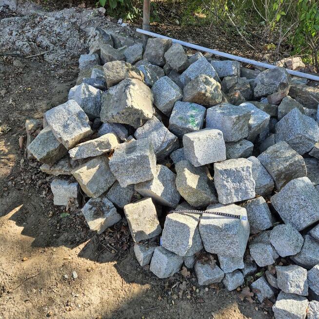 kostka granitowa 10cm 1zl. 15cm 5zl. WROCŁAW Zacisze